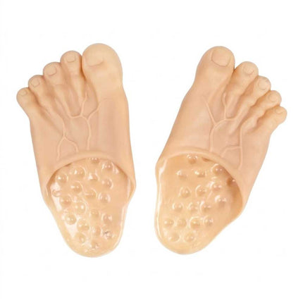 Giant Foot Slippers, Funny Costume Prop Slippers with Non-Slip Sole, One Size Universal Fit