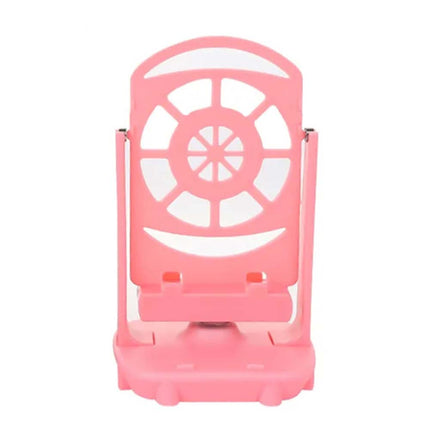Desk Walking Swing Shaker Mobile Phone Stand Holder Pedometer Brush Stepper