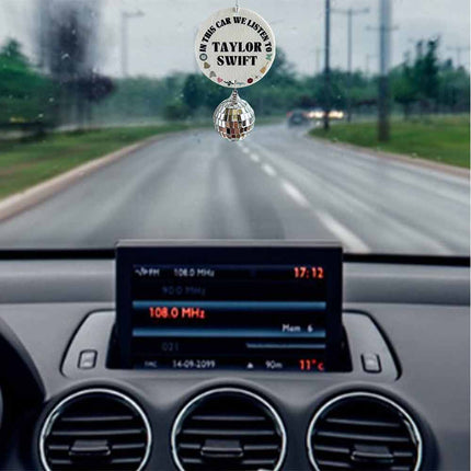 Taylor Swift Ornament Car Decor Aromatherapy Film Wardrobe Deodorizer Pendant