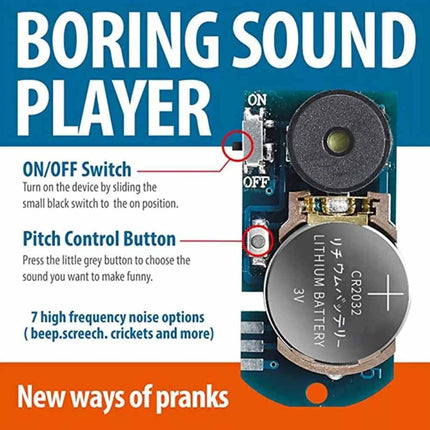 Annoying Noise Maker Mini PCB Beeping Prank Noisemaker Hide Prank Device