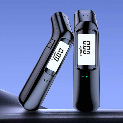 Digital Breath Breathalyzer Alcohol Tester Analyzer Detector Police Rechargeable