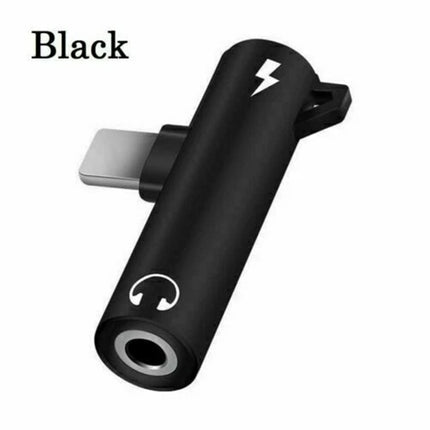 2inlAdapter splitter Audio Charger Headphone Aux3.5mm iPhone 14 13 12 11X Pro