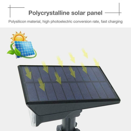 RGB 10 LEDs Garden Solar Lights Outdoor Landscape Yard Light Lawn Lamp Spotlight