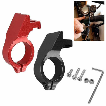 Outdoor Sports Display Seat Aluminum Fixed Bracket For 22mm Dia Handlebars