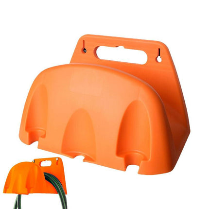 2pcs Fence Wall Mounted Garden Hose Hanger Water Pipe Reel Holder Storage