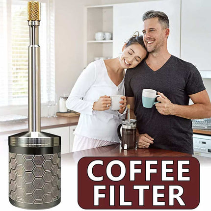 Portable Travel Coffee Brewer Final press Reusable Coffee Filter Coffee Maker