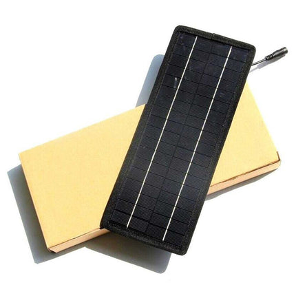 5W 12V Portable Solar Panel Trickle Charger Car Battery Maintainer for Boat RV