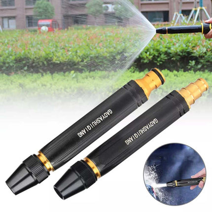 High Pressure Water Spray Gun Nozzle Garden Hose Pipe Lawn Car Wash Tool Alloy