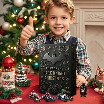2025 Black Knight Bat-man Advent Calendar - 2D Acrylic Pendant Holiday Blind Box Gift