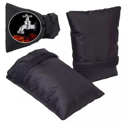 4X Outdoor Tap Frost Protector Cover, Reflection Thermal Insulation Jacket for Outside Faucets