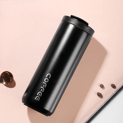 550ml Thermal Travel Coffee Mug Cup Hot Warm Insulated Drinks Thermal Thermos Flask