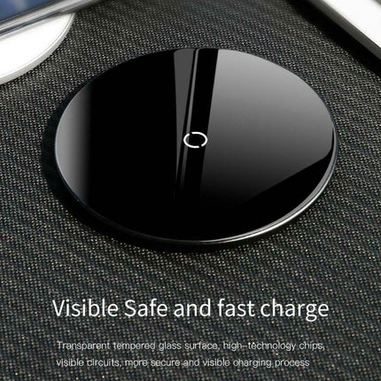 10W Qi Wireless Charger Fast Charging Pad For smartphone Samsung Mobile Phone