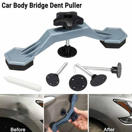 Car Body Dent Puller Panel Paintless Removal Ding Repair Body Bridge Puller Kit