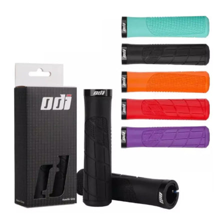 ODI Rubber MTB Bike Grips Handle Anti-Slip Shockproof for 22.2mm Lock-On Grips