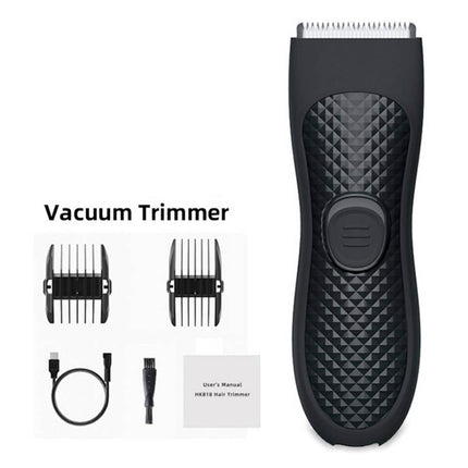 Waterproof Men’s Body Groomer Shaver, Electric Hair Trimmer for Intimate & Body Grooming
