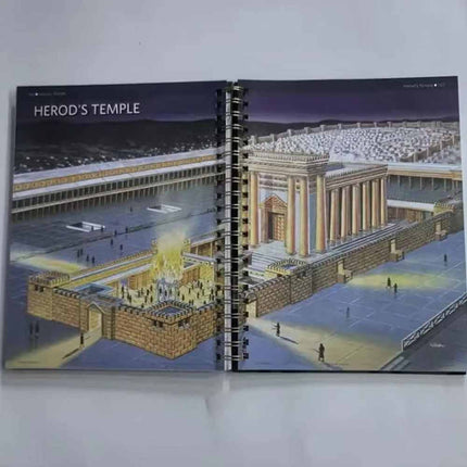 Full Color Bible Charts Maps & Biblical Timelines | Complete Bible Study Reference Handbook