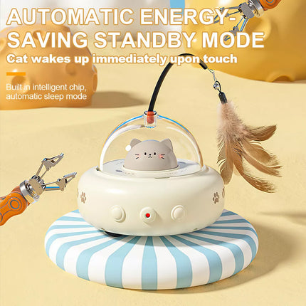 Automatic Cat Toys Interactive Smart Teasing Pet LED Laser Indoor Cat Toy