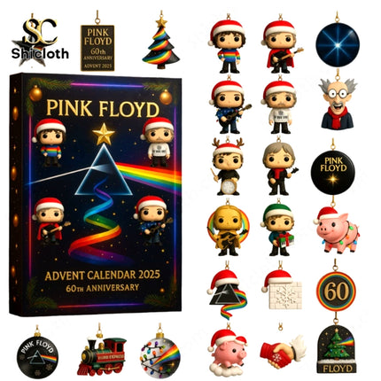 2025 60th Anniversary 24-Day Christmas Advent Calendar - Pendant & Toy Countdown Xmas Gift 2D