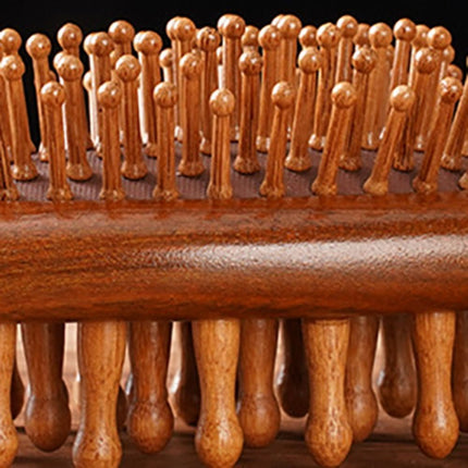 Hair Brush Massage Combs Sandalwood Air Bag Massage Comb Wood Comb Hair Care