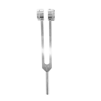128Hz Tuning Fork+Hammer Kit Musical Instrument Vibration Sound Therapy Healing