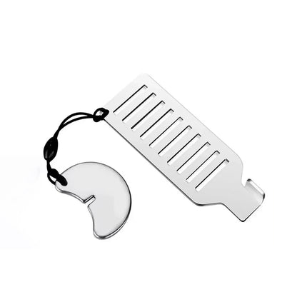Portable Stainless Steel Door Blocker, Anti-Theft Security Tool 8cm