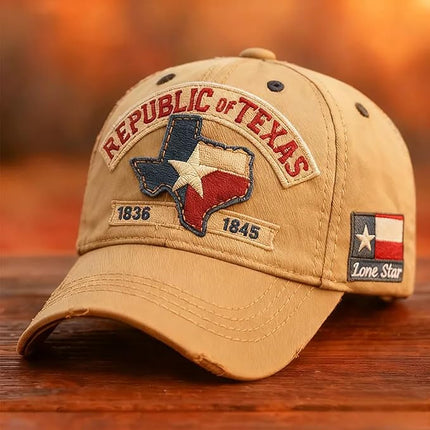 Lone Star Legacy Outdoor Sun Protection Embroidered Baseball Cap