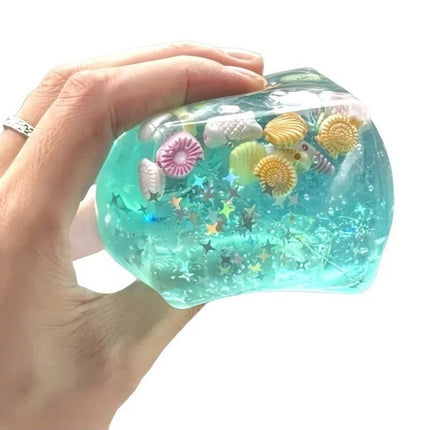 Cube Shaped Soft Squeeze Stress Ball Fidget Sensory Toy