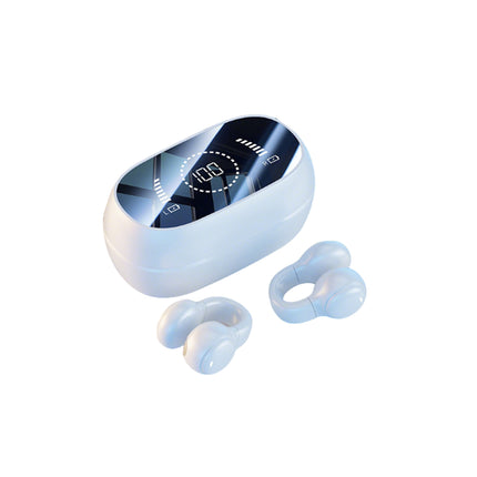 M47 Clip-On Open Ear Wireless Earbuds, Bluetooth Headset for iOS & Android