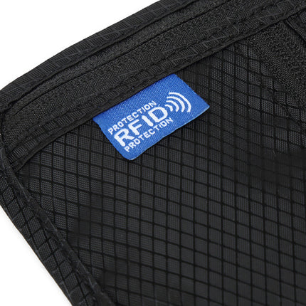 RFID Blocking Neck Passport Holder Anti-Theft Travel Document Wallet