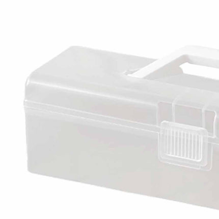 Portable Multipurpose Storage Box, Clear Bread & Cake Roll Packaging Container, Dual Use Organizer for Food, Art Craft & Stationery Supplies