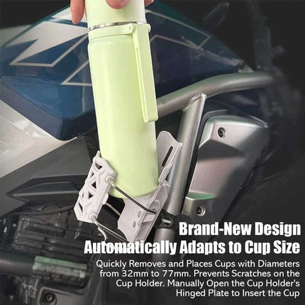 Self-Adjusting Cup Holder Expander – Universal Fit for Car