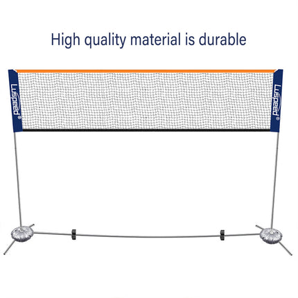 Portable Foldable Badminton Tennis Net - No Stand Included