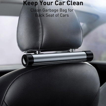 Baseus Car Trash Can Litter Bag Garbage Seat Waste Lid Bin Organizer Accessories