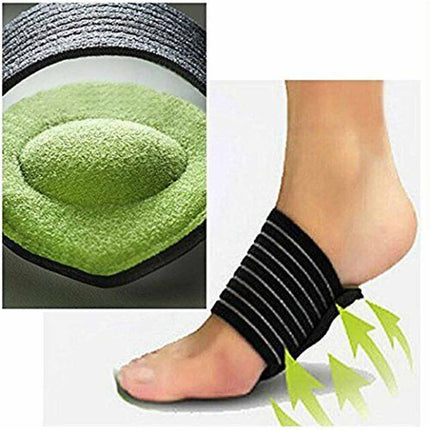 2xFoot Arch Cushioned Support Brace Pain Relief Plantar Fasciitis playing sports