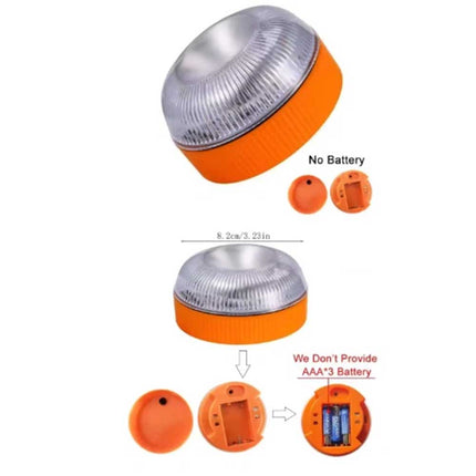 Car Emergency Beacon Light V16 Magnetic Induction Strobe Flashing Light