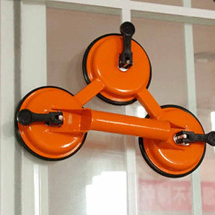 75kg Triple Suction Cup Glass Tile Lifter, Multi Purpose Vacuum Sucker Puller Tool