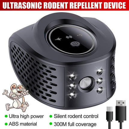 Ultrasonic Pest Repeller Powerful Mouse Mice Rat Bat Electronic Squirrel Insect