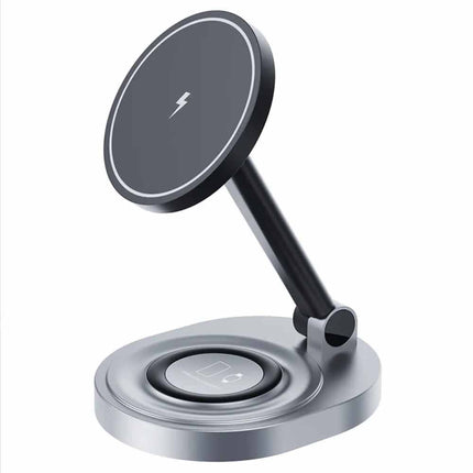 Magnetic Wireless Charger Stand For iPhone 15 14 13 12 Pro Max Magsafe Charger
