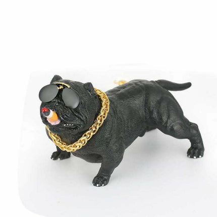 Pitbull Dog Car Interior Decoration Dashboard Ornament Fashion Funny Decor