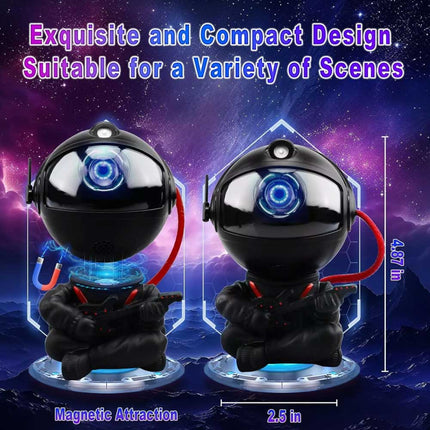 Astronaut Guitar Starry Projector Galaxy Night Light Lamp Space Nebula Star w/Remote