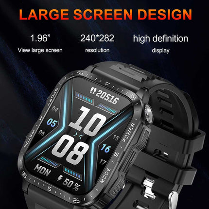 2025 Smart Watch for Men Women Waterproof Smartwatch Heart Rate Fitness Tracker