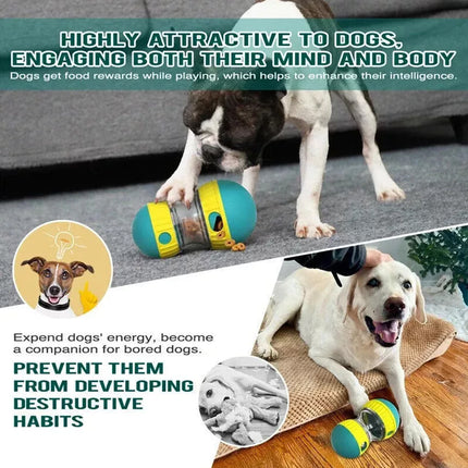 Pet Dog Puzzle Toy Food Dispenser Puppy Tough-Treat Ball Interactive Play Toys