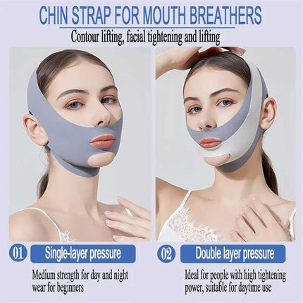 Face V-Line Slim Lift Up Mask Double Chin Cheek Reducer Slimming-Belt Strap Band