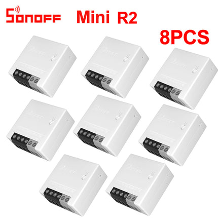 Sonoff Mini R2 Wifi Smart Switch 2 Way Modules eWeLink APP DIY Work with Alexa