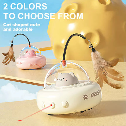 Automatic Cat Toys Interactive Smart Teasing Pet LED Laser Indoor Cat Toy