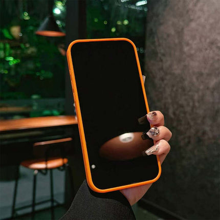 New Orange Aluminum Metal Case For iPhone 17 Shockproof Protective Cover