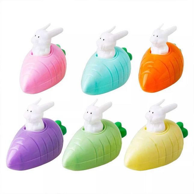 6x Easter Pull Back Cars 6pcs Children's Fun Small Toy Cars Easter Kids Gifts