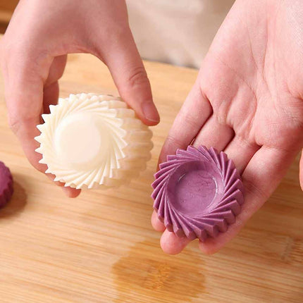 2 Pack 2‑in‑1 Double‑Ended Double‑Sided Pastry Mold, Handmade DIY Baking Mould for Pastry Making