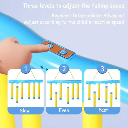 Falling Sticks Catching Game Toy Hand Eye Coordination Reaction Training Kids