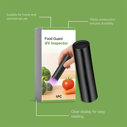Portable UV Black Light Flashlight for Vegetables Detection